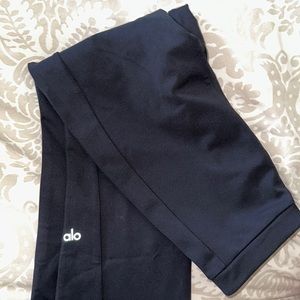 ALO Flare Leggings (Black with zips on bottom)
